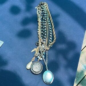 Vintage Miriam Haskell multi strand necklace